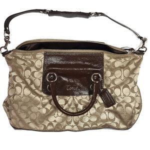Coach Signature Brown Tote Purse